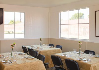 Common dining area at Shandin Hills Behavioral Health Center